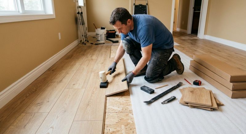 Laminate Floor Installation in Valencia, CA