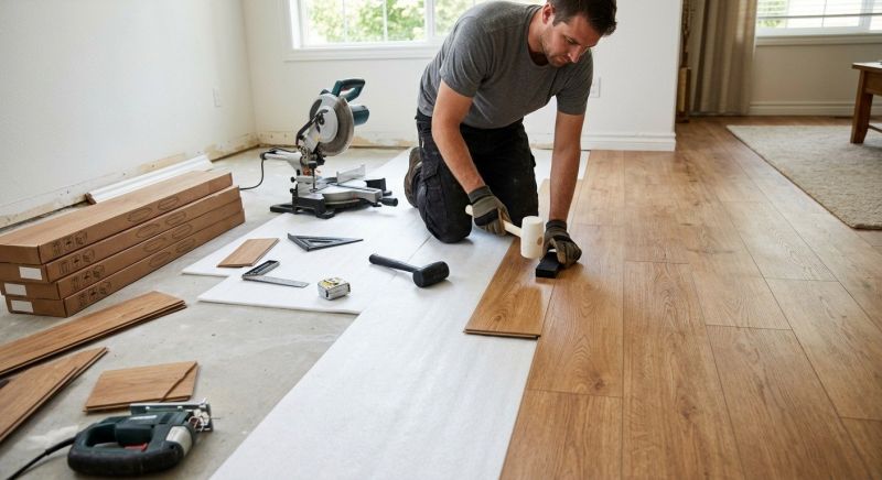 Laminate Floor Replacement in Castaic, CA