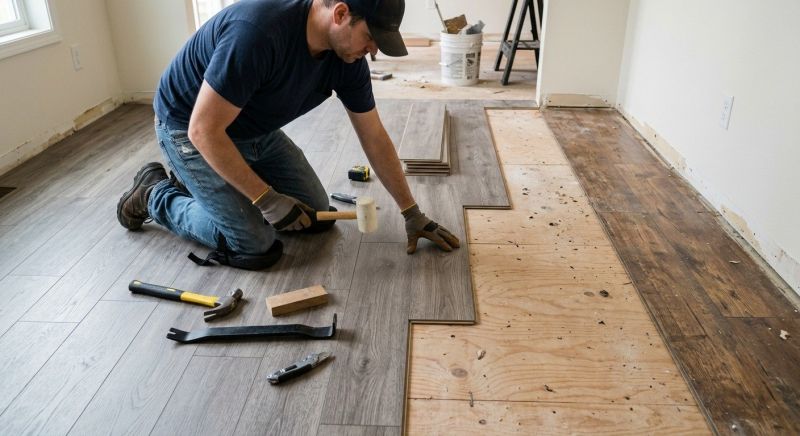 Laminate Floor Replacement in Northridge, CA