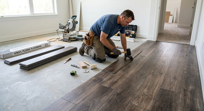 Linoleum Floor Installation in Castaic, CA
