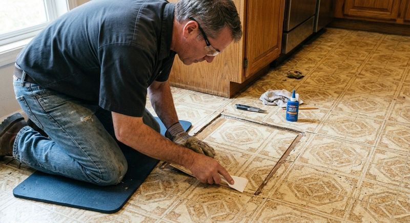 Linoleum Floor Installation in Encino, CA