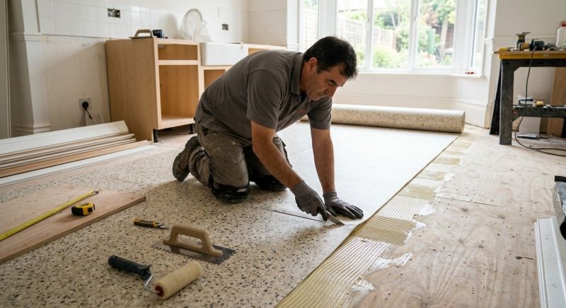 Linoleum Floor Installation in Granada Hills, CA