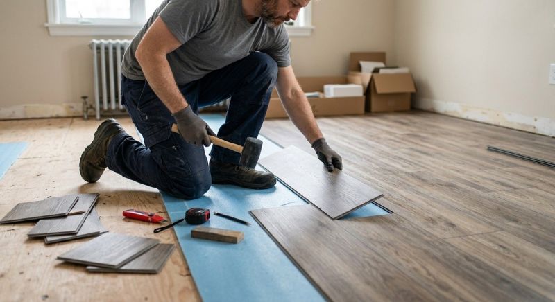 Linoleum Floor Installation in Reseda, CA