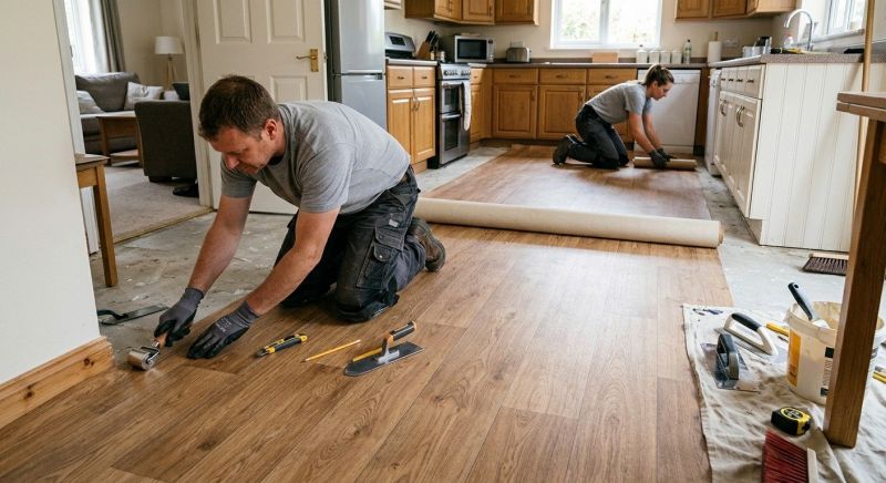 Linoleum Flooring Replacement in Thousand Oaks, CA