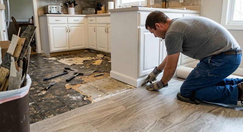Linoleum Flooring Replacement in Thousand Oaks, CA