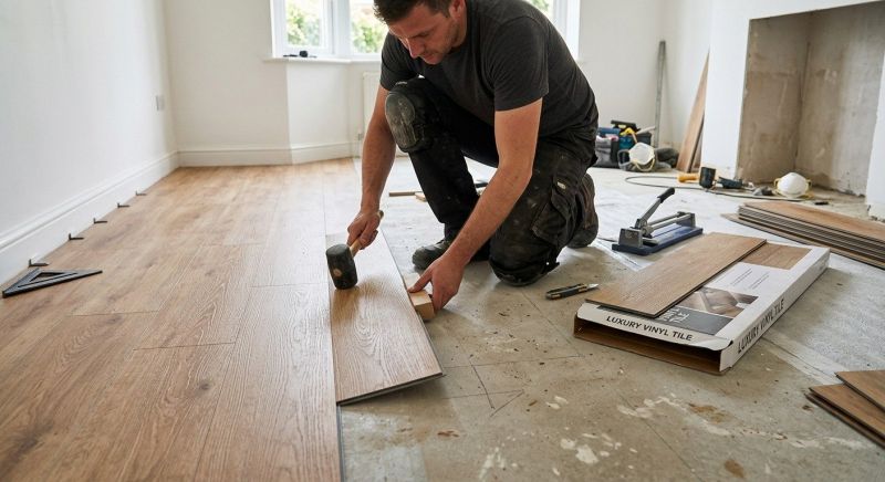 Luxury Vinyl Tile Installation in Camarillo, CA
