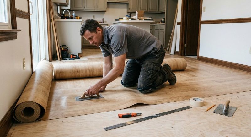 Sheet Flooring Installation in Castaic, CA
