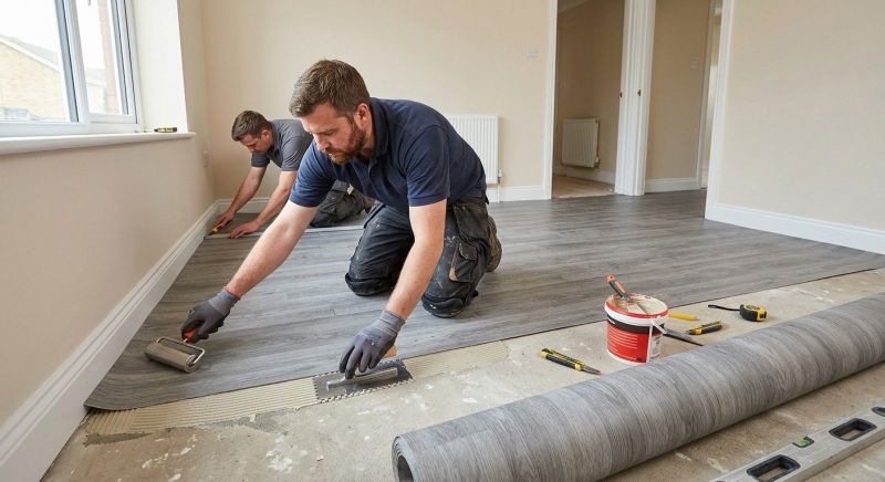 Sheet Flooring Installation in Oak Park, CA