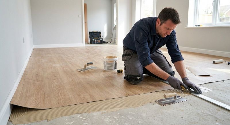 Sheet Flooring Installation in Pacific Palisades, CA