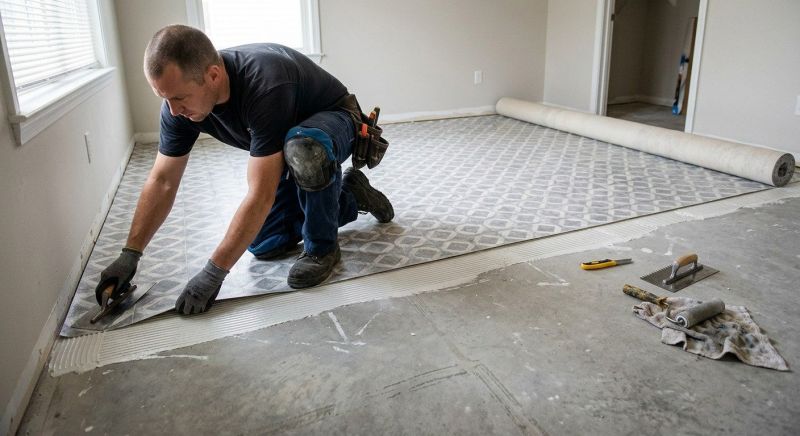 Sheet Flooring Installation in Piru, CA