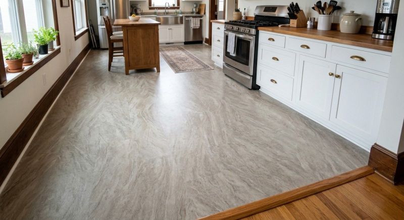 Sheet Linoleum Installation in Encino, CA