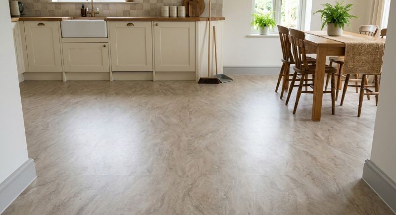 Sheet Linoleum Installation in Valencia, CA