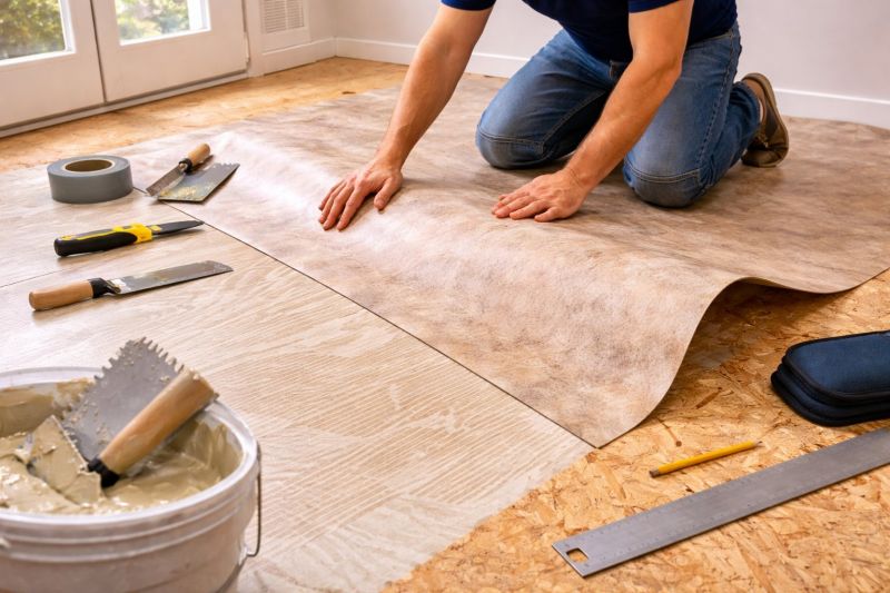 Sheet Vinyl Installation in Chatsworth, CA