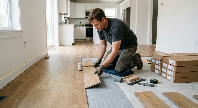Vinyl Plank Floor Installation in Thousand Oaks, CA