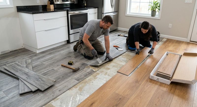 Vinyl Tile Replacement in Thousand Oaks, CA